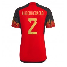 Belgien Toby Alderweireld #2 Hemmatröja VM 2022 Korta ärmar